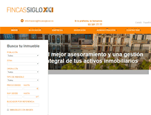 Tablet Screenshot of fincassigloxxi.es